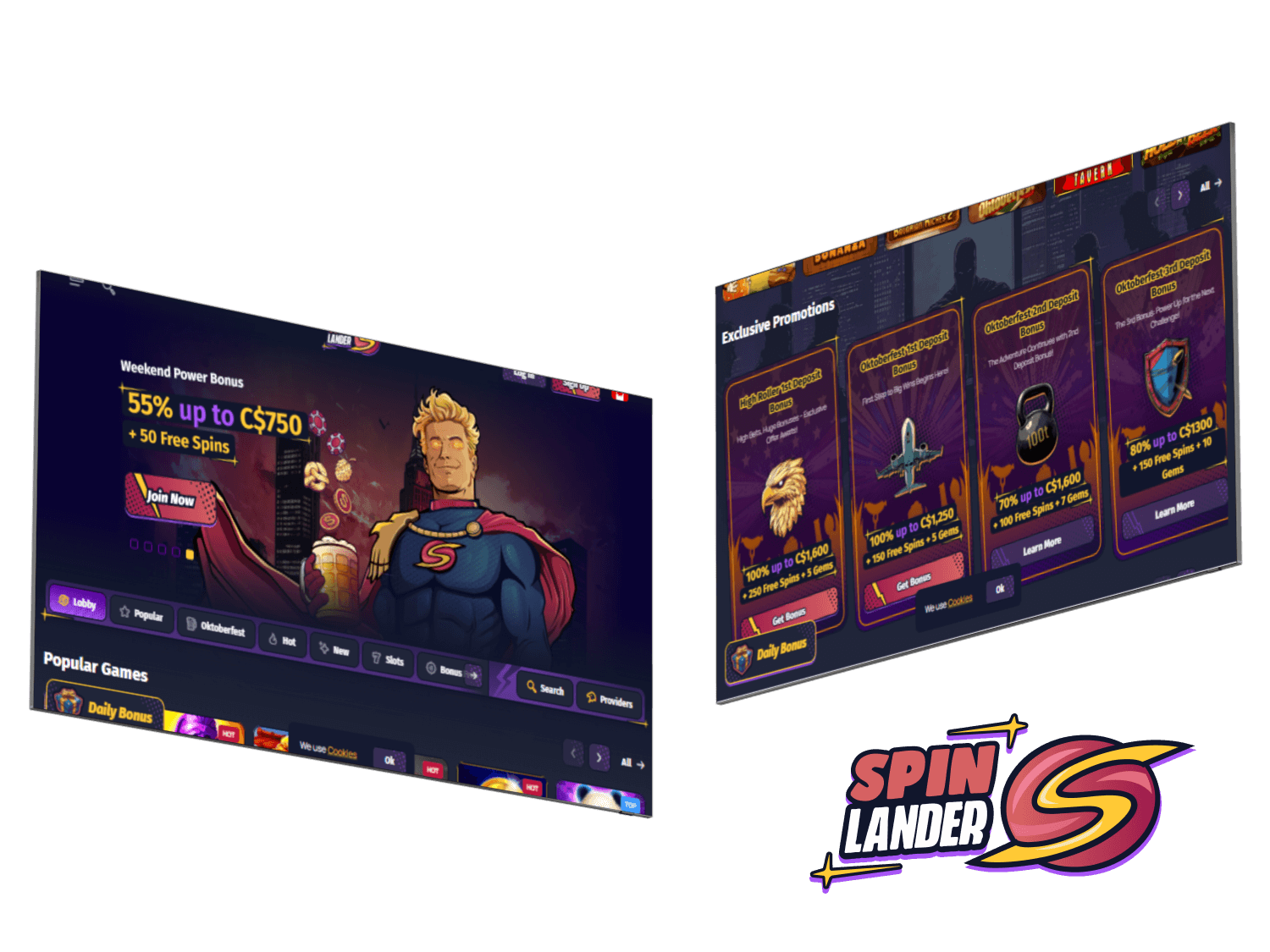 Spinlander – Official Website for Online Casino Games in Canada.